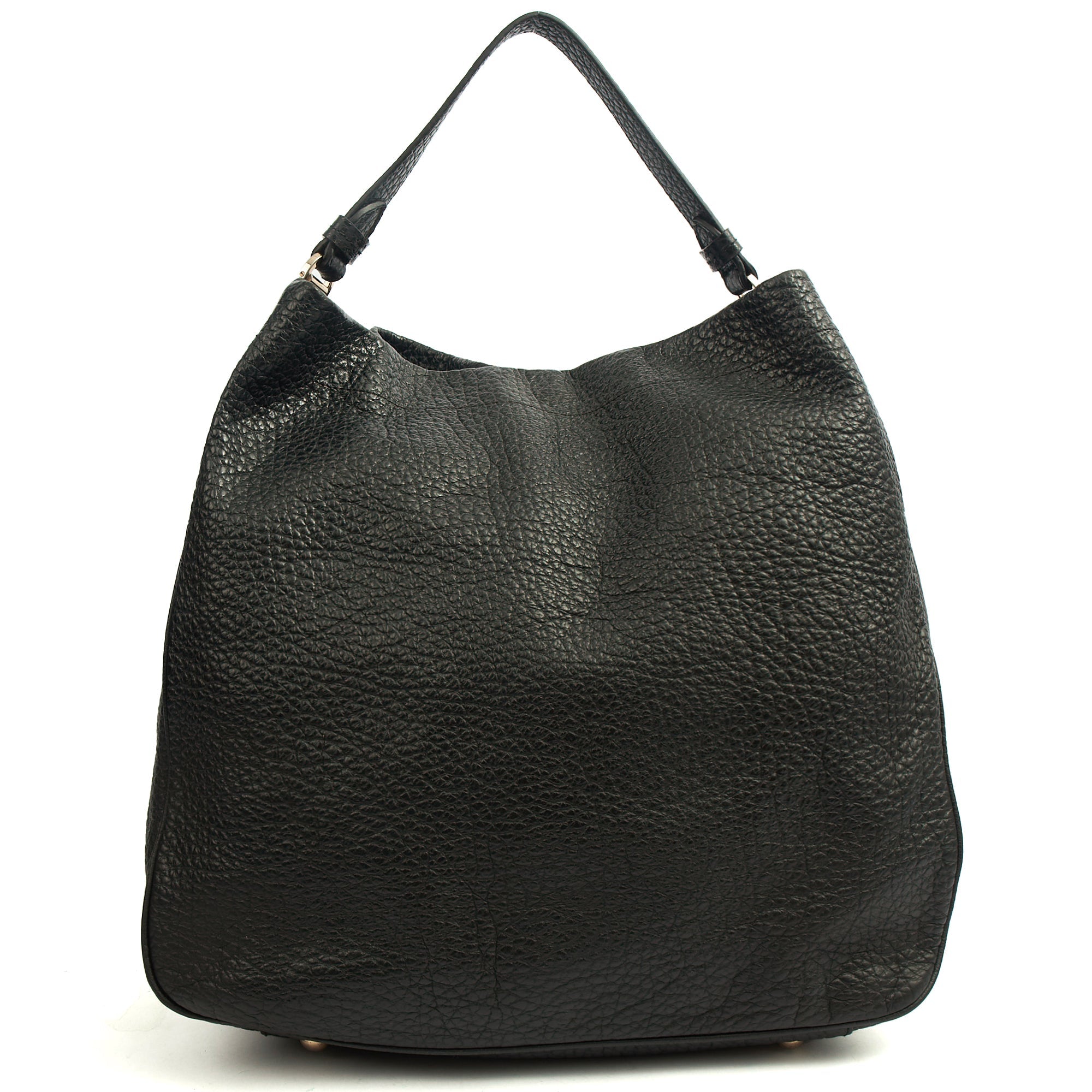 Mulberry Shoulder Bag Evelina in Black, Leather — Back View