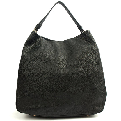 Mulberry Shoulder Bag Evelina in Black, Leather — Back View