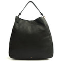 Mulberry Shoulder Bag Evelina in Black, Leather — Front View