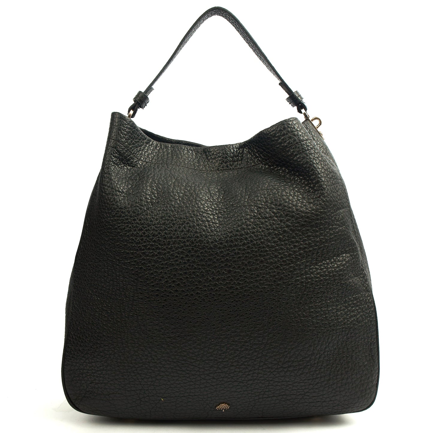 Mulberry Shoulder Bag Evelina in Black, Leather — Front View