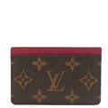 Louis Vuitton Card Holder Card Holder in Monogram, Canvas — Front View
