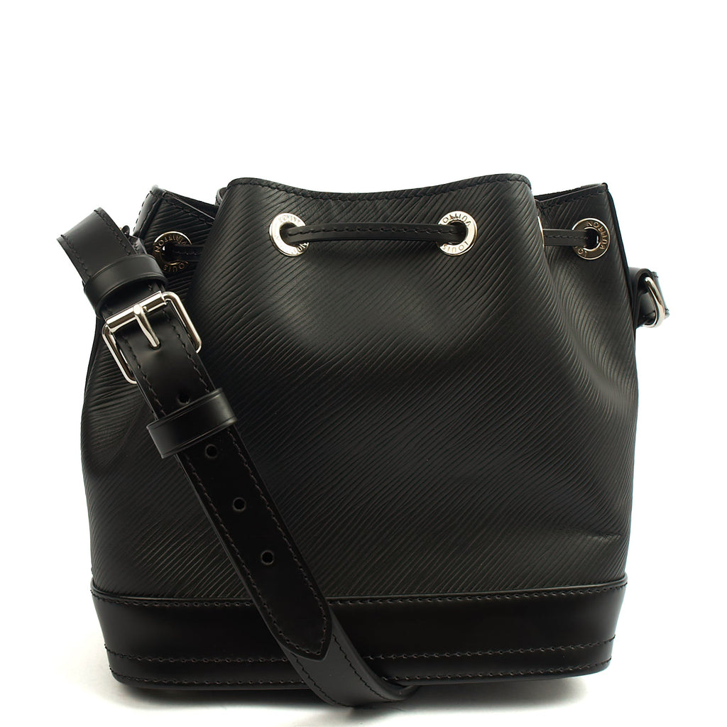 Louis Vuitton Bucket Bag Noe BB in Black, Epi Leather — Alternate View 10