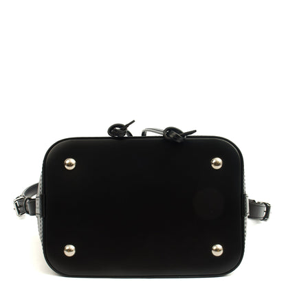 Louis Vuitton Bucket Bag Noe BB in Black, Epi Leather — Detail View