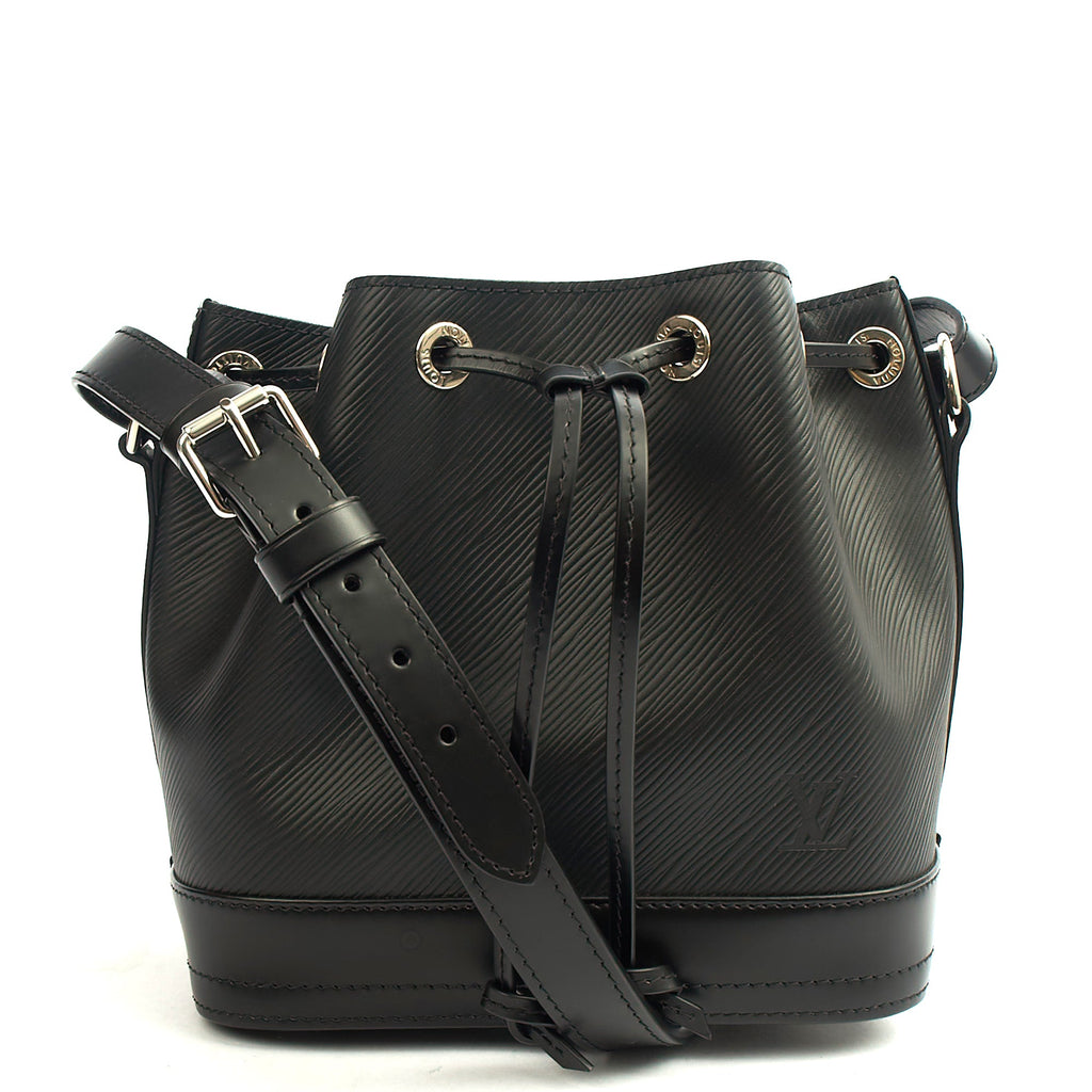 Louis Vuitton Bucket Bag Noe BB in Black, Epi Leather — Alternate View 8
