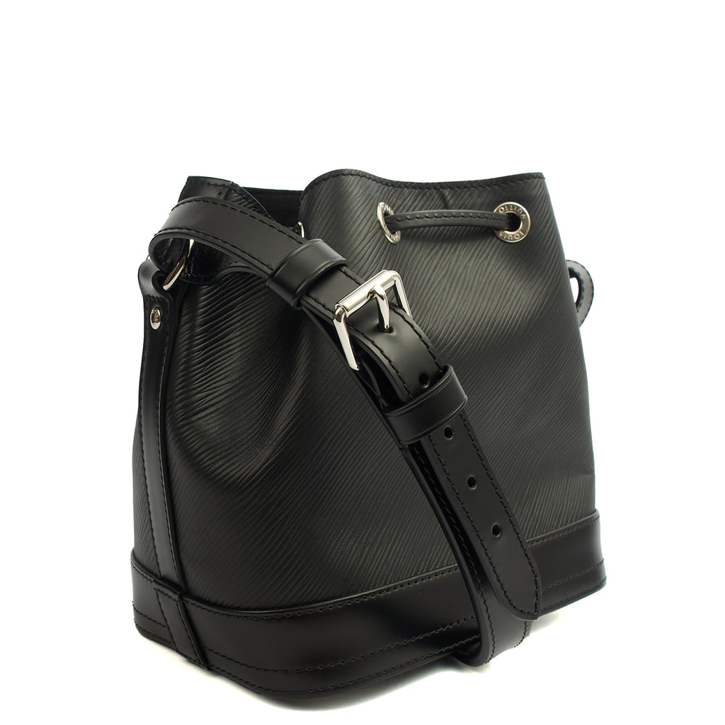 Louis Vuitton Bucket Bag Noe BB in Black, Epi Leather — Alternate View 11