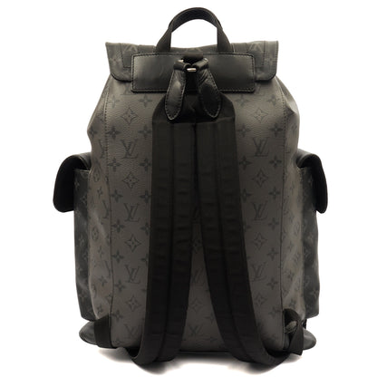 Louis Vuitton Backpack Christopher MM Backpack in Monogram Eclipse — Top View