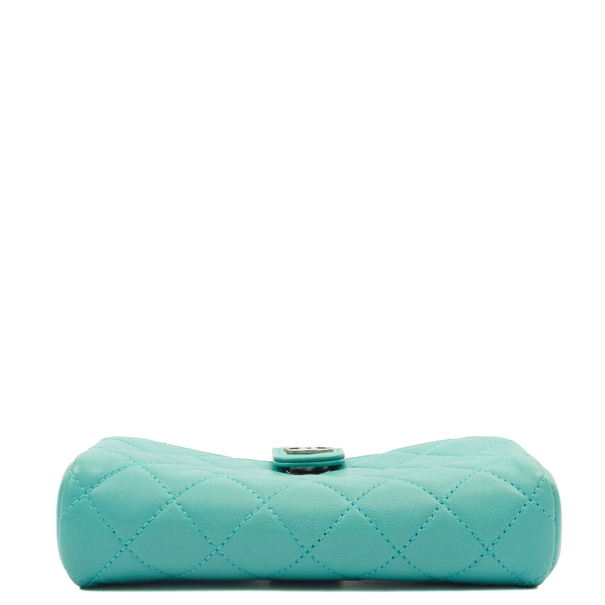 Chanel Other Compact Wallet in Blue, Lambskin Leather — Alternate View 13