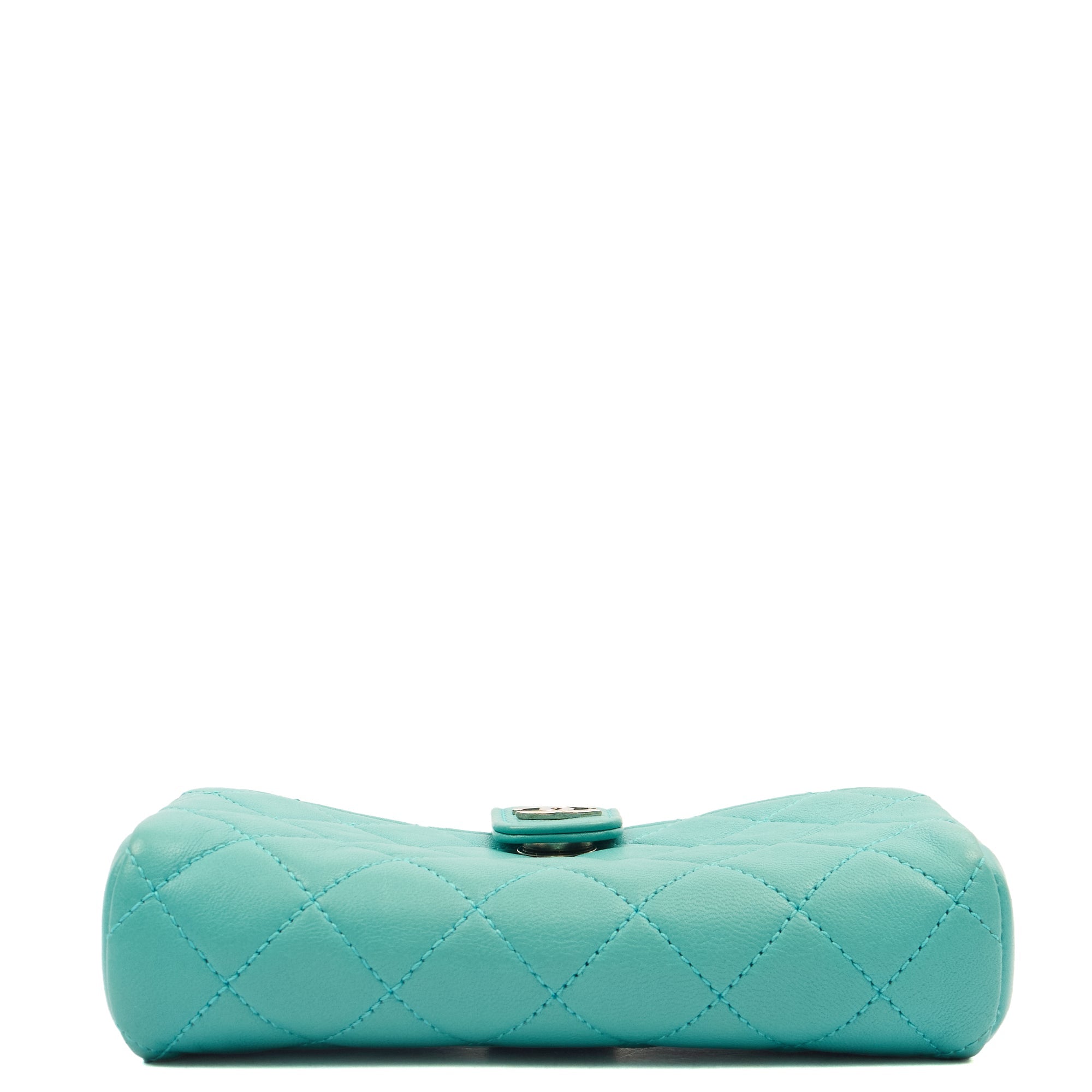 Chanel Other Compact Wallet in Blue, Lambskin Leather — Alternate View 13
