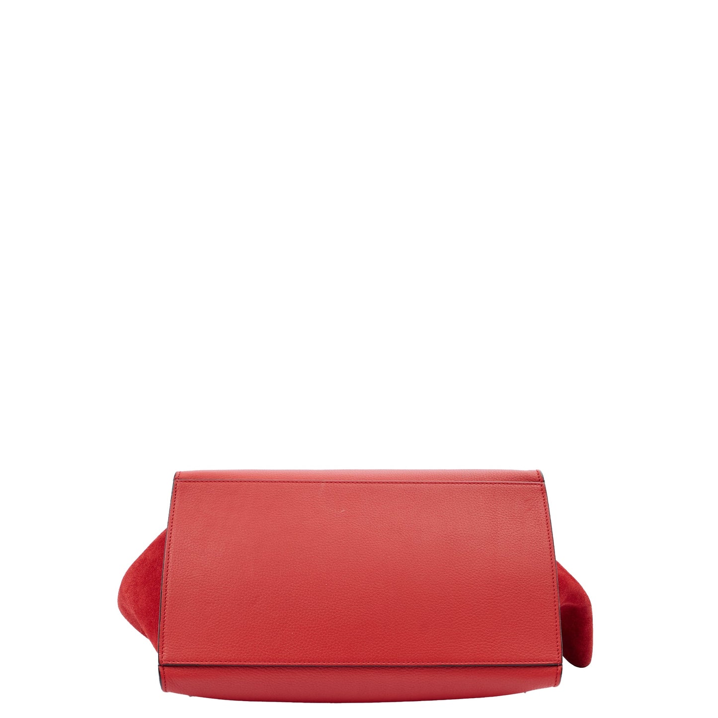 Celine Top Handle Trapeze - Medium in Red, Box Calfskin — Alternate View 18