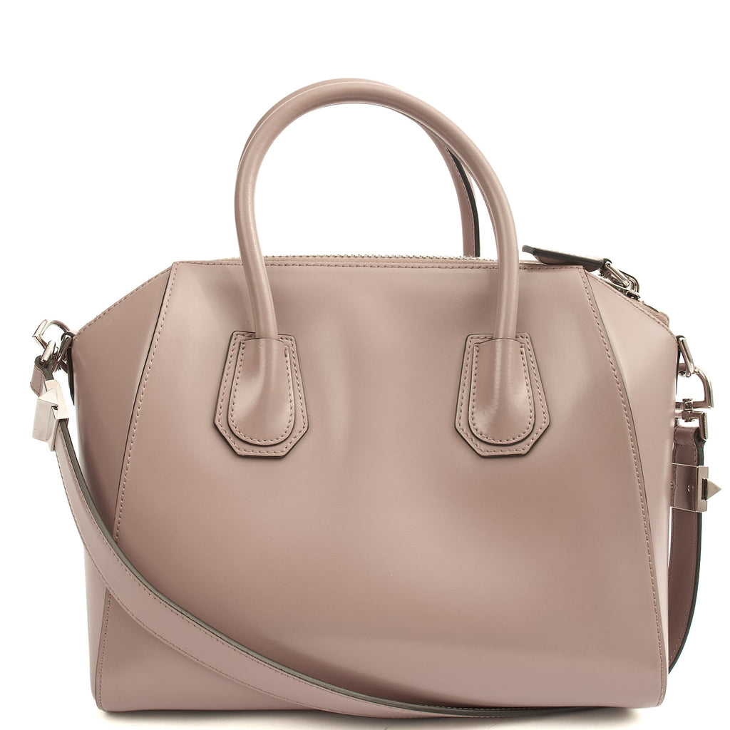 Givenchy Tote Antigona - Small in Neutral, Box Calfskin — Back View