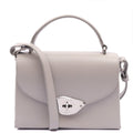 Mulberry Top Handle Lana in Powder Grey, Calfskin Leather — Front View