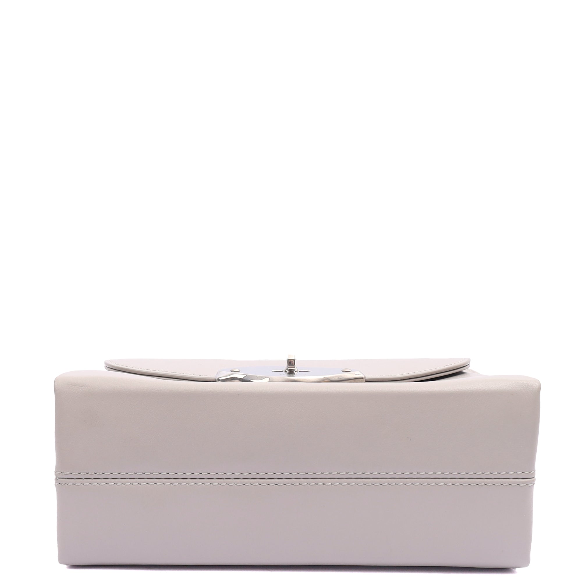 Mulberry Top Handle Lana in Powder Grey, Calfskin Leather — Alternate View 16