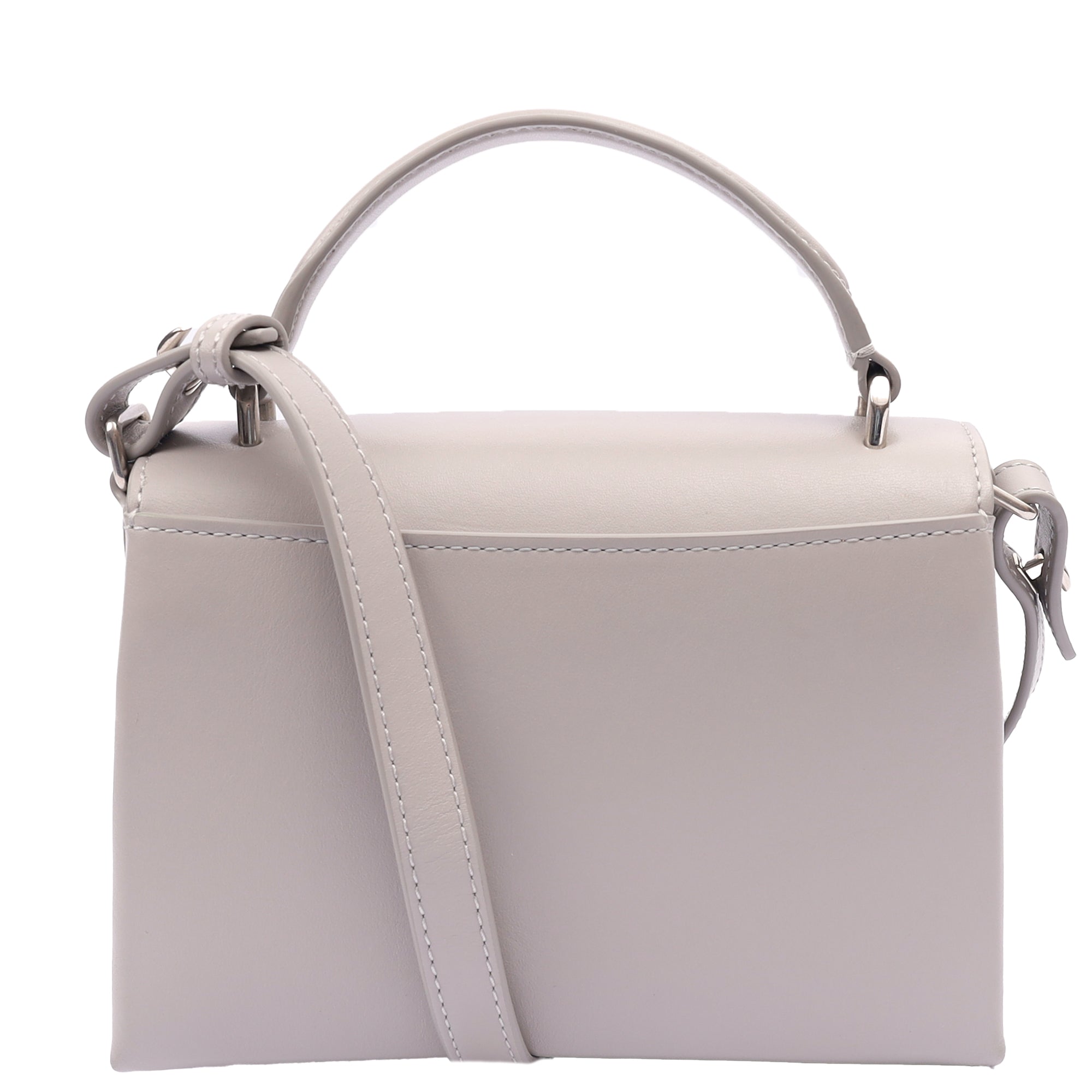 Mulberry Top Handle Lana in Powder Grey, Calfskin Leather — Alternate View 15