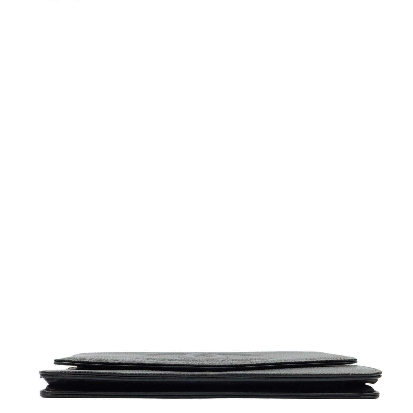 Chanel Cross Body Wallet on Chain in Black, Caviar Leather — Alternate View 20