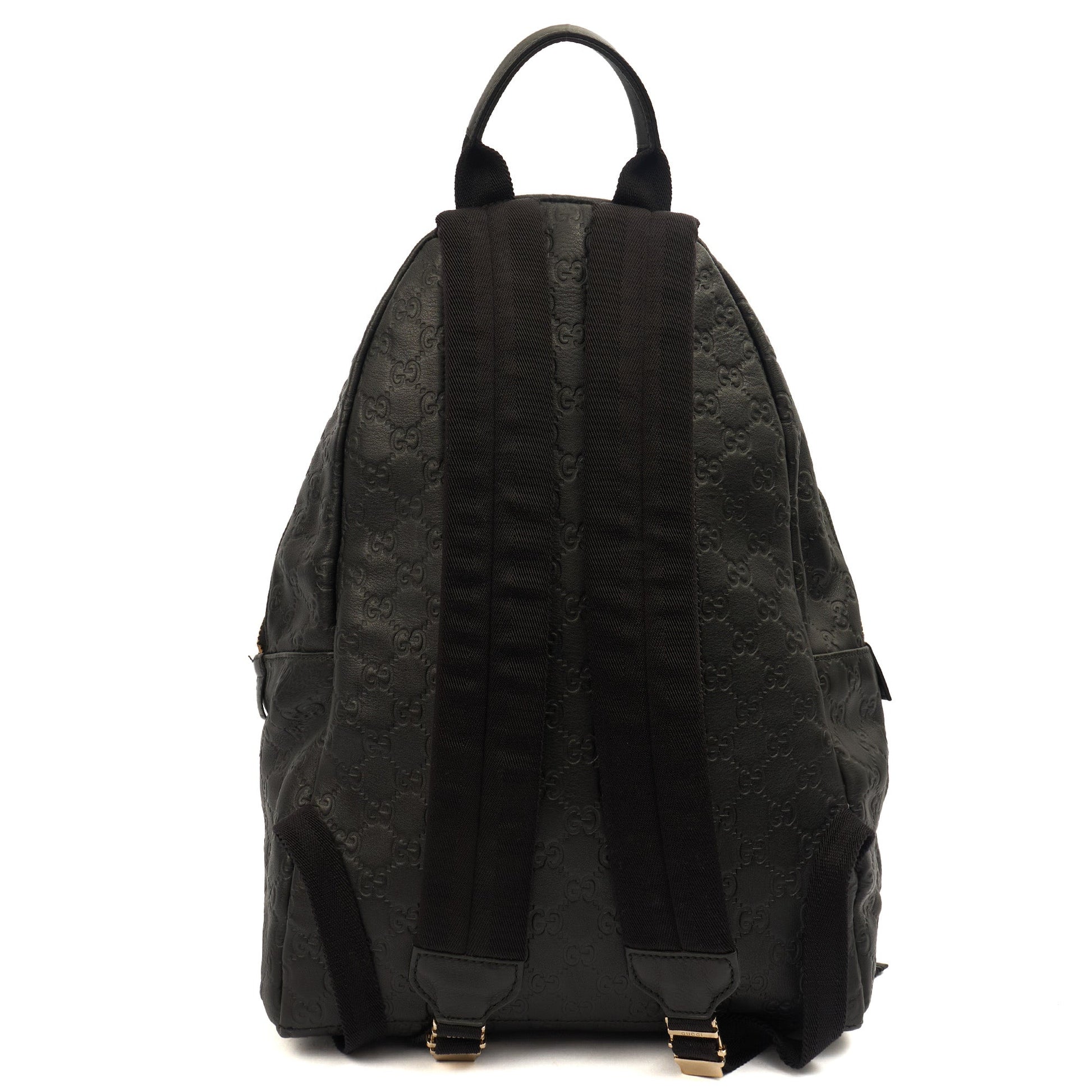 Gucci Backpack Backpack in GG Supreme, Leather — Alternate View 10