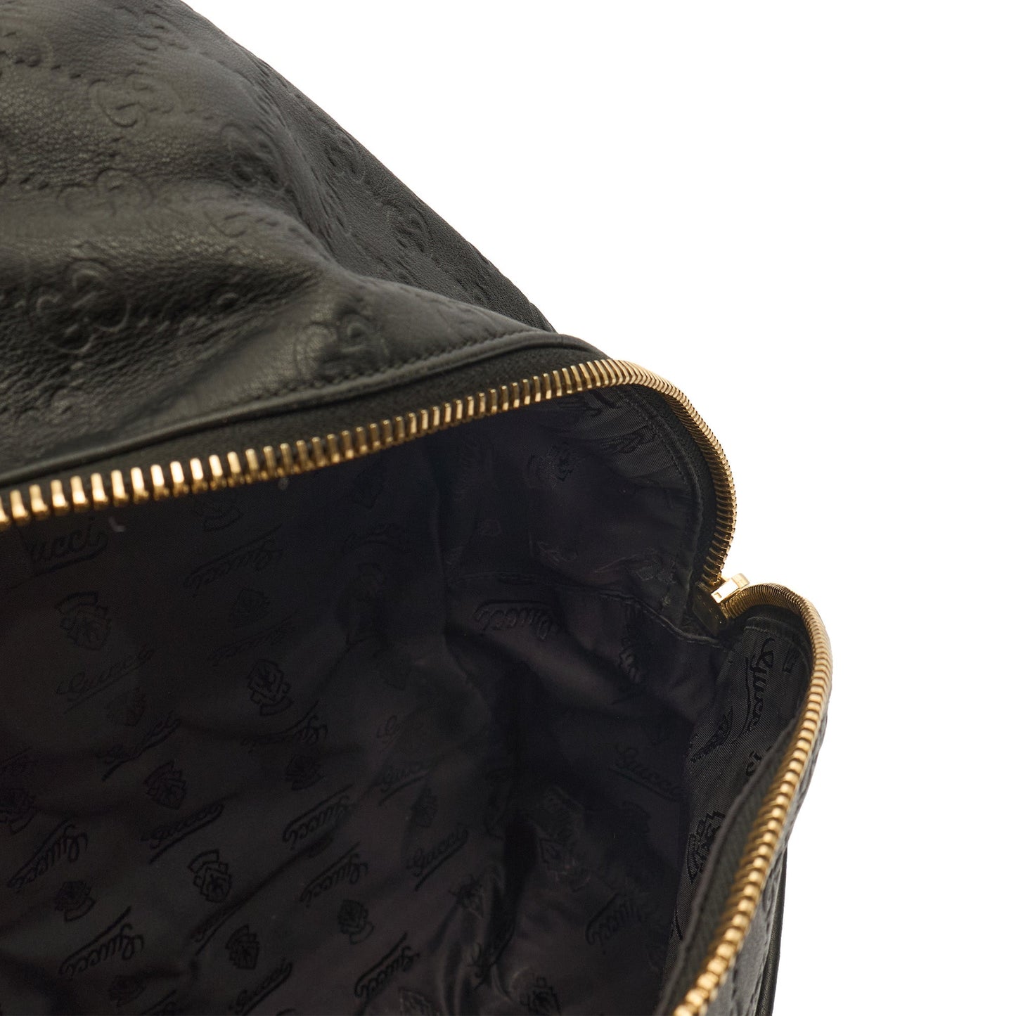 Gucci Backpack Backpack in GG Supreme, Leather — Lifestyle View
