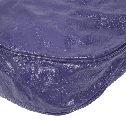 Mulberry Shoulder Bag Mitzy Hobo in Purple, Calfskin Leather — Alternate View 39