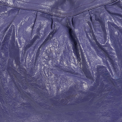 Mulberry Shoulder Bag Mitzy Hobo in Purple, Calfskin Leather — Alternate View 7