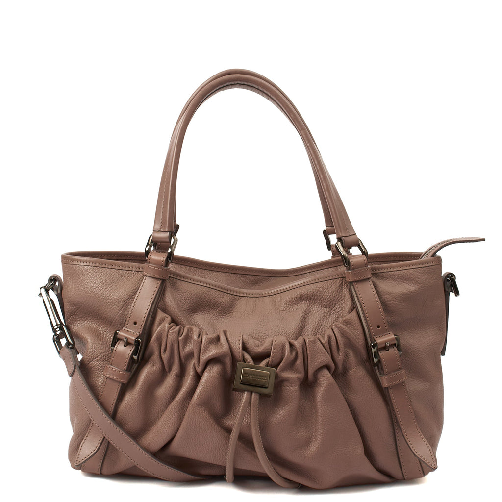 Burberry Tote Shoulder Bag in Pink, Leather — Alternate View 7