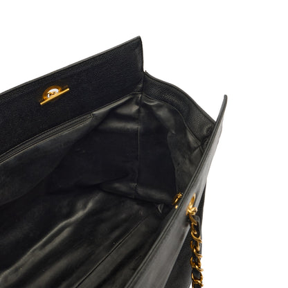 Chanel Tote Tote in Black, Caviar Leather — Alternate View 16