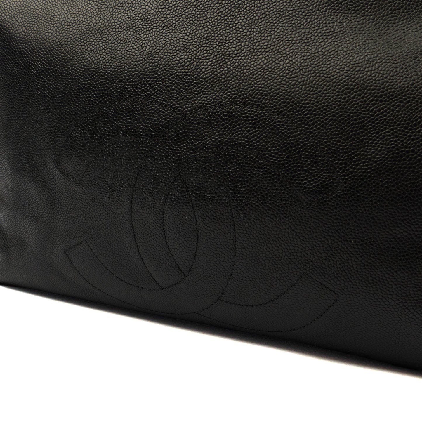 Chanel Tote Tote in Black, Caviar Leather — Alternate View 14