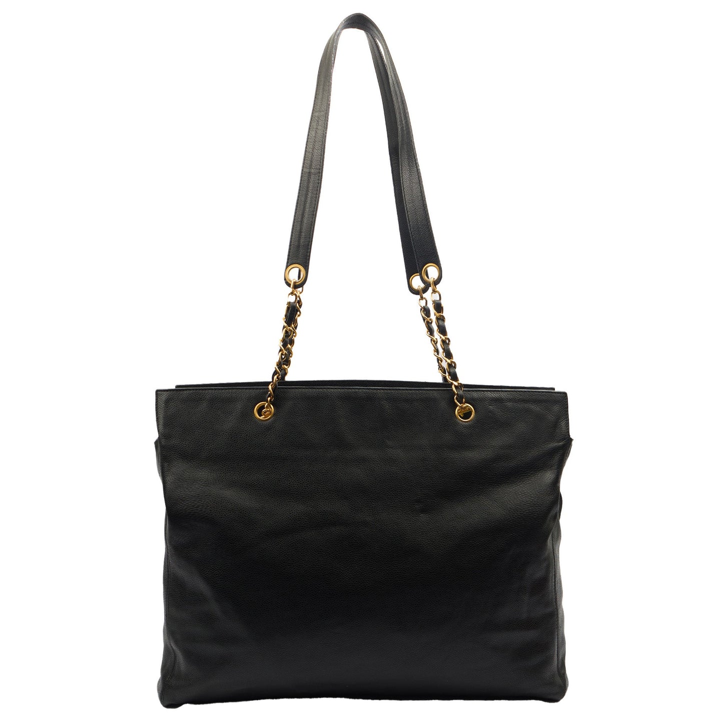 Chanel Tote Tote in Black, Caviar Leather — Alternate View 11