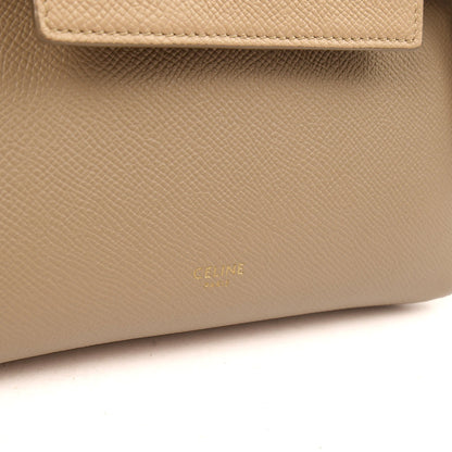 Celine Top Handle Belt Bag - Nano in Cream, Box Calfskin — Lifestyle View