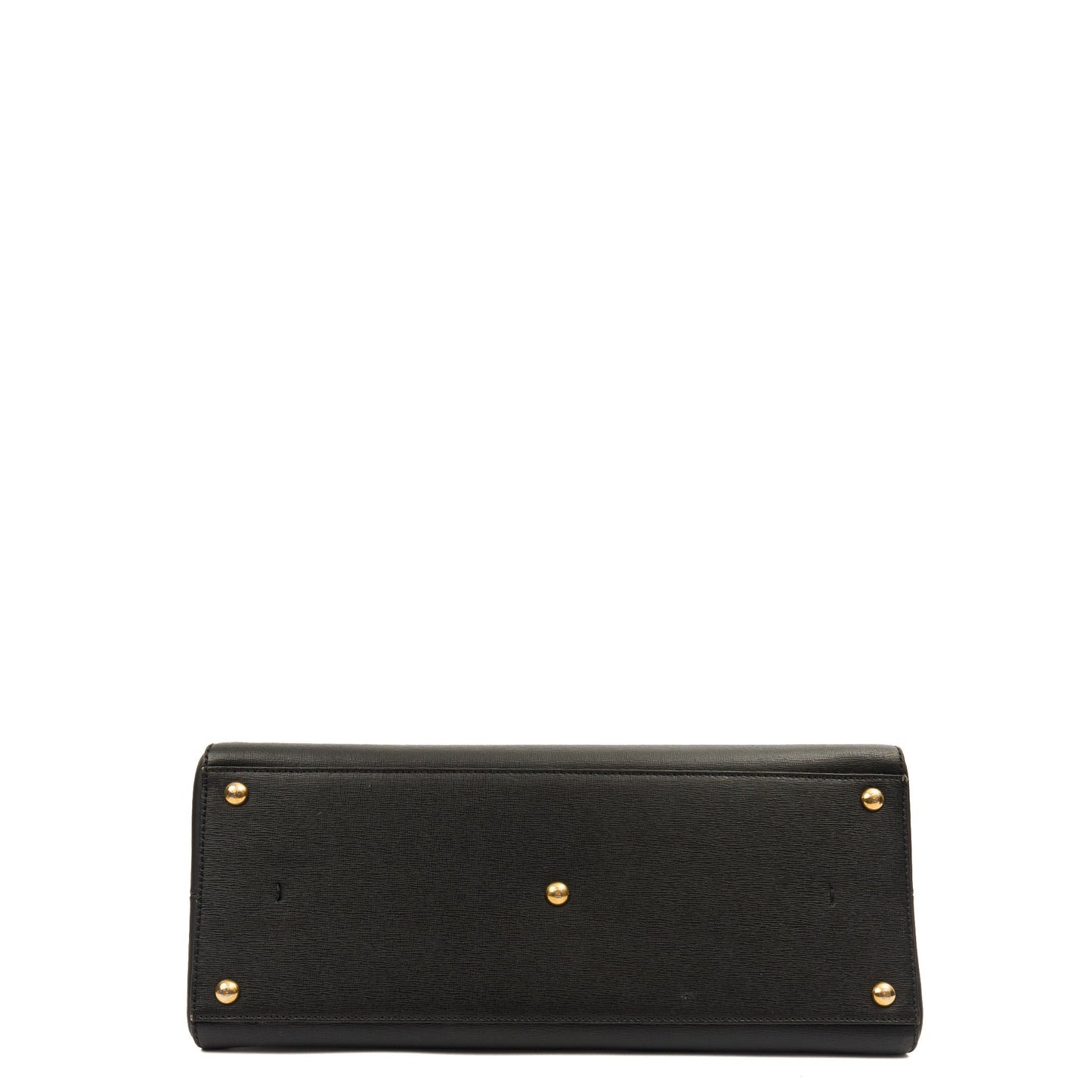Fendi Shoulder Bag 2Jour - Medium  in Black, Leather — Detail View