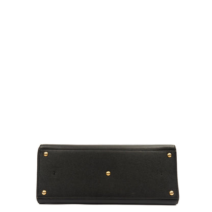 Fendi Shoulder Bag 2Jour - Medium  in Black, Leather — Detail View