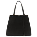 Fendi Shoulder Bag 2Jour - Medium  in Black, Leather — Front View