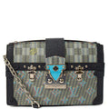 Louis Vuitton Cross Body Petit Malle in Multi, Leather — Front View