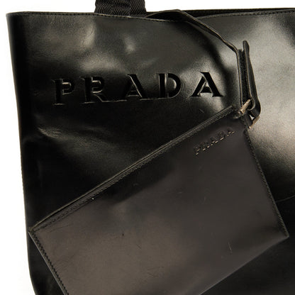 Prada Tote Tote in Black, Leather — Alternate View 18