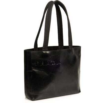 Prada Tote Tote in Black, Leather — Alternate View 11