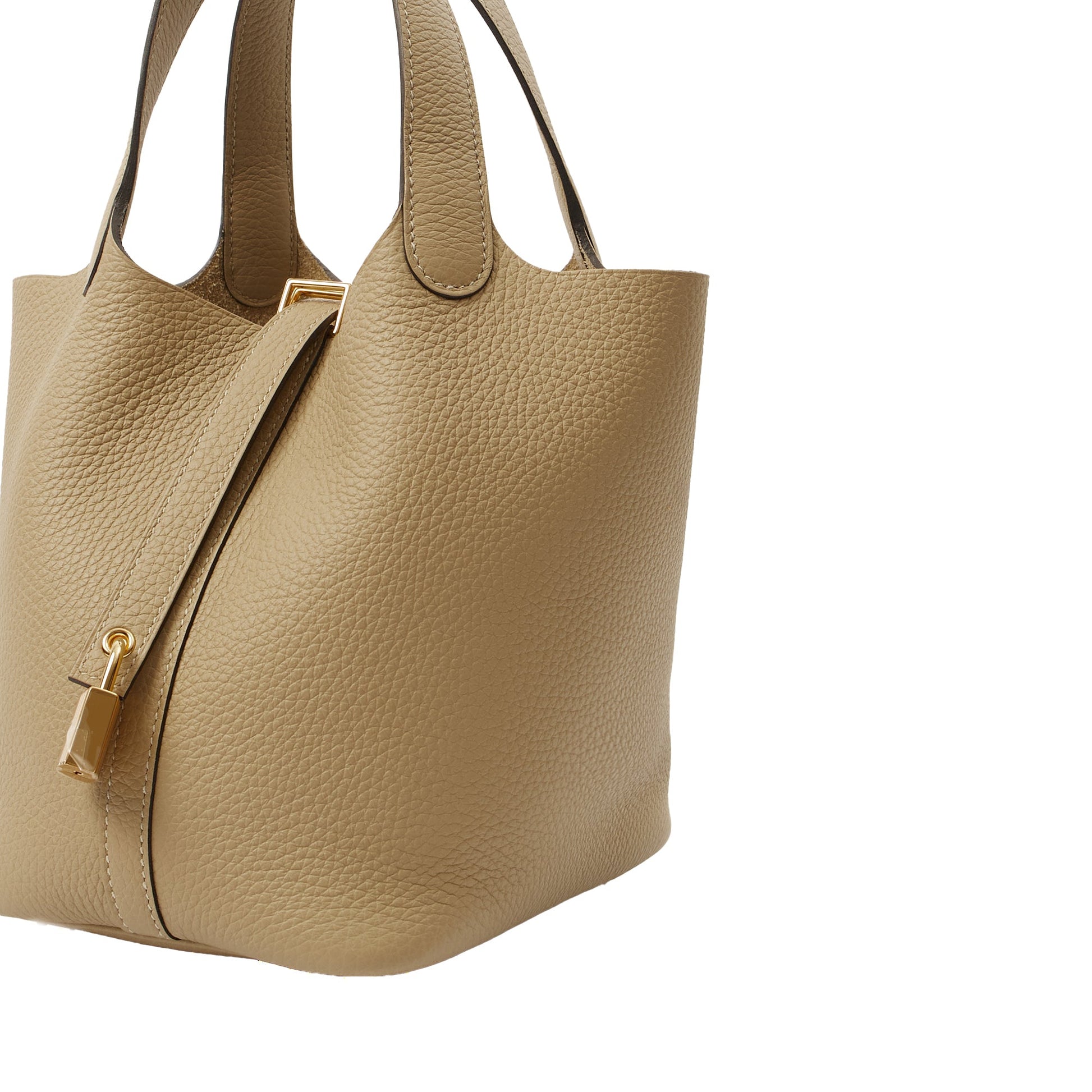 Hermes Picotin 18 in Trench, Clemence Leather — Alternate View 33