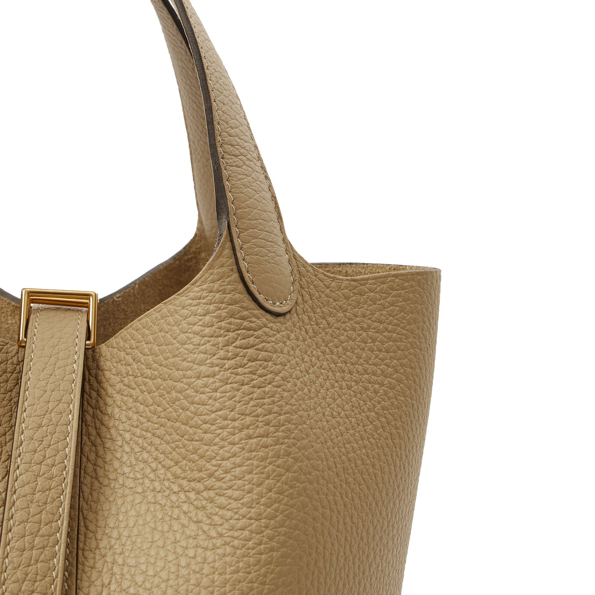 Hermes Picotin 18 in Trench, Clemence Leather — Alternate View 22