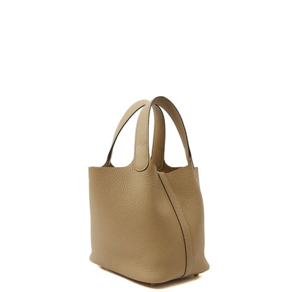 Hermes Picotin 18 in Trench, Clemence Leather — Alternate View 16