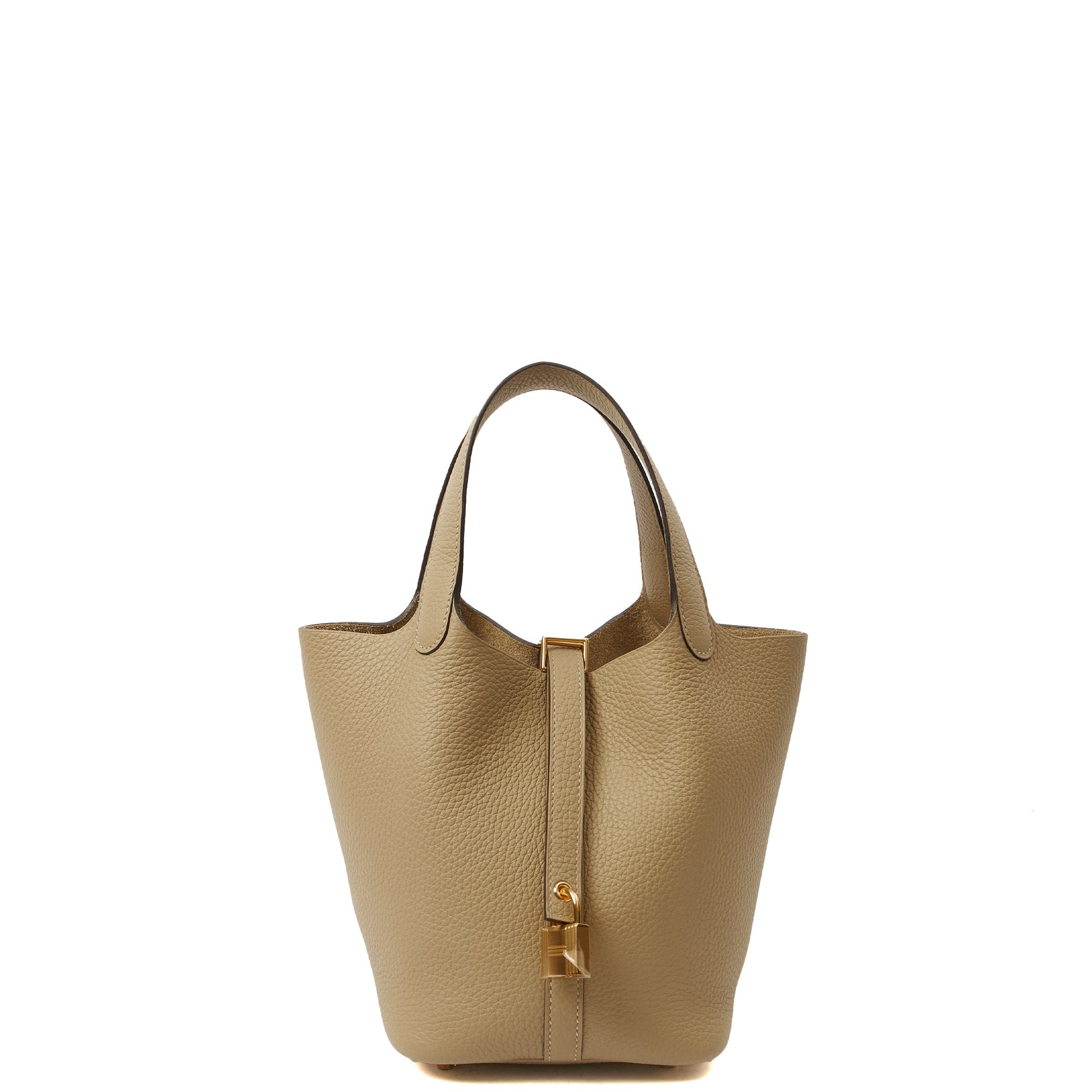 Hermes Picotin 18 in Trench, Clemence Leather — Alternate View 15