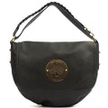 Mulberry Satchel Daria Satchel in Black, Leather — Front View