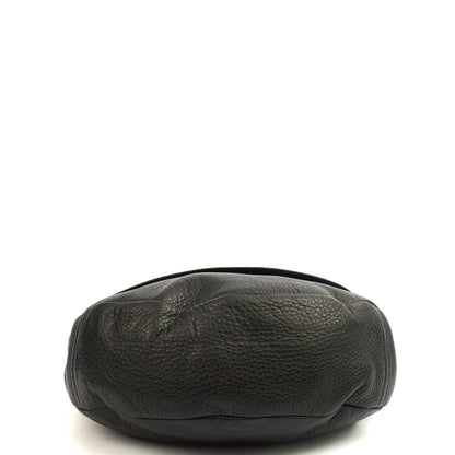 Mulberry Satchel Daria Satchel in Black, Leather — Top View