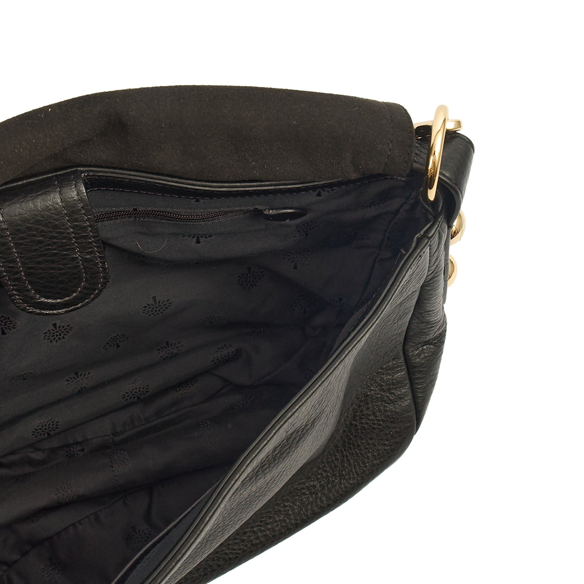 Mulberry Satchel Daria Satchel in Black, Leather — Alternate View 11