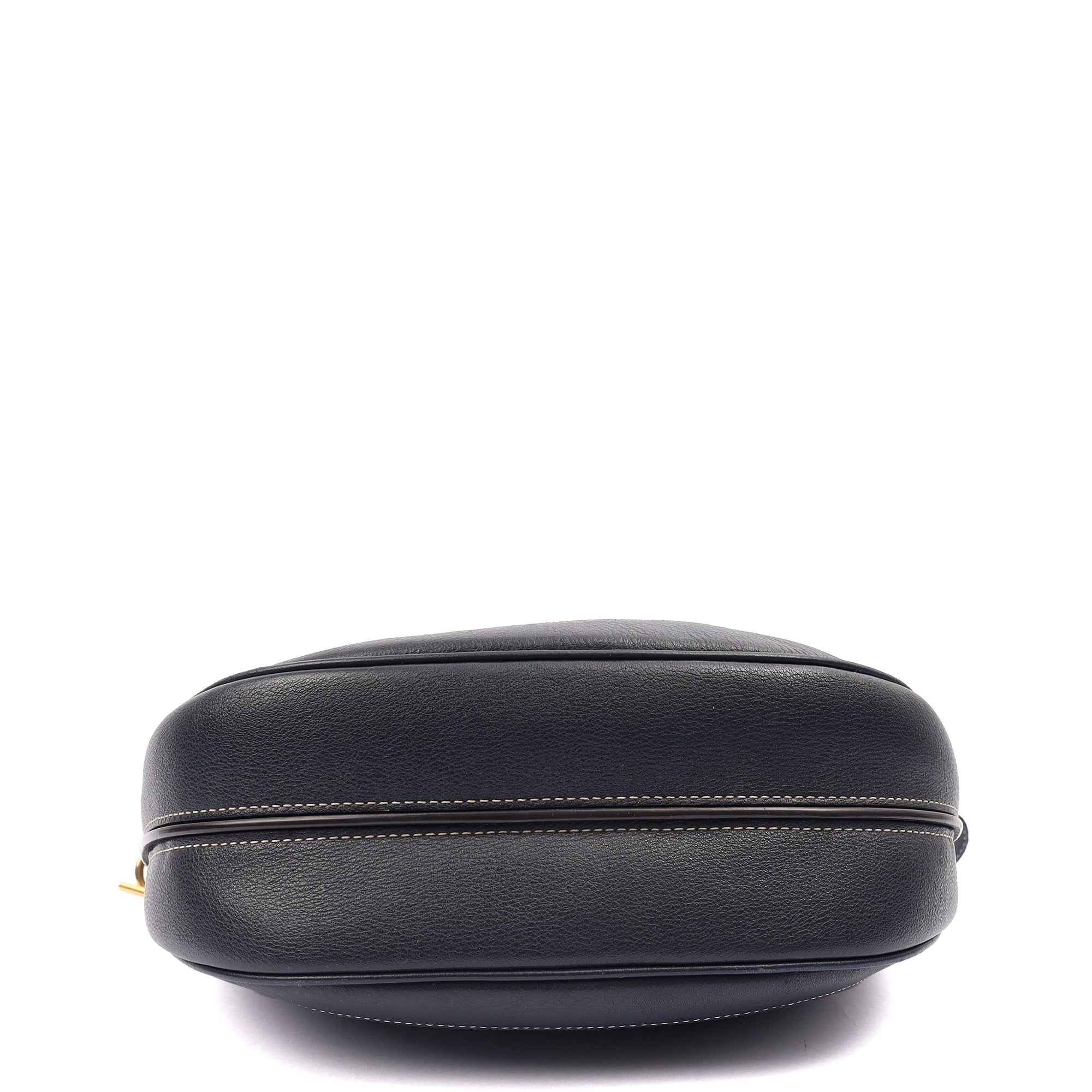 Mulberry Cross Body Brockwell in Navy, Calfskin Leather — Top View