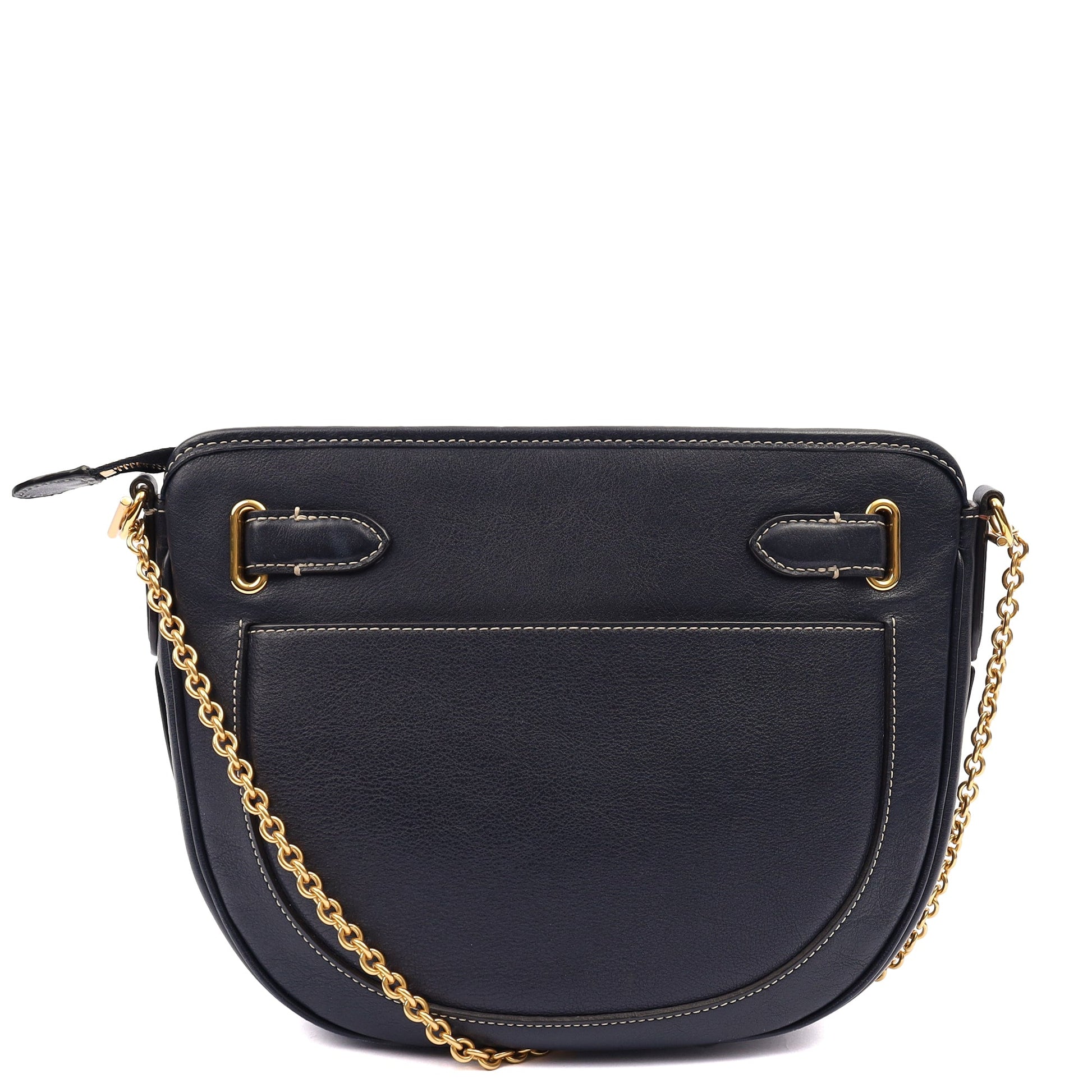 Mulberry Cross Body Brockwell in Navy, Calfskin Leather — Alternate View 9