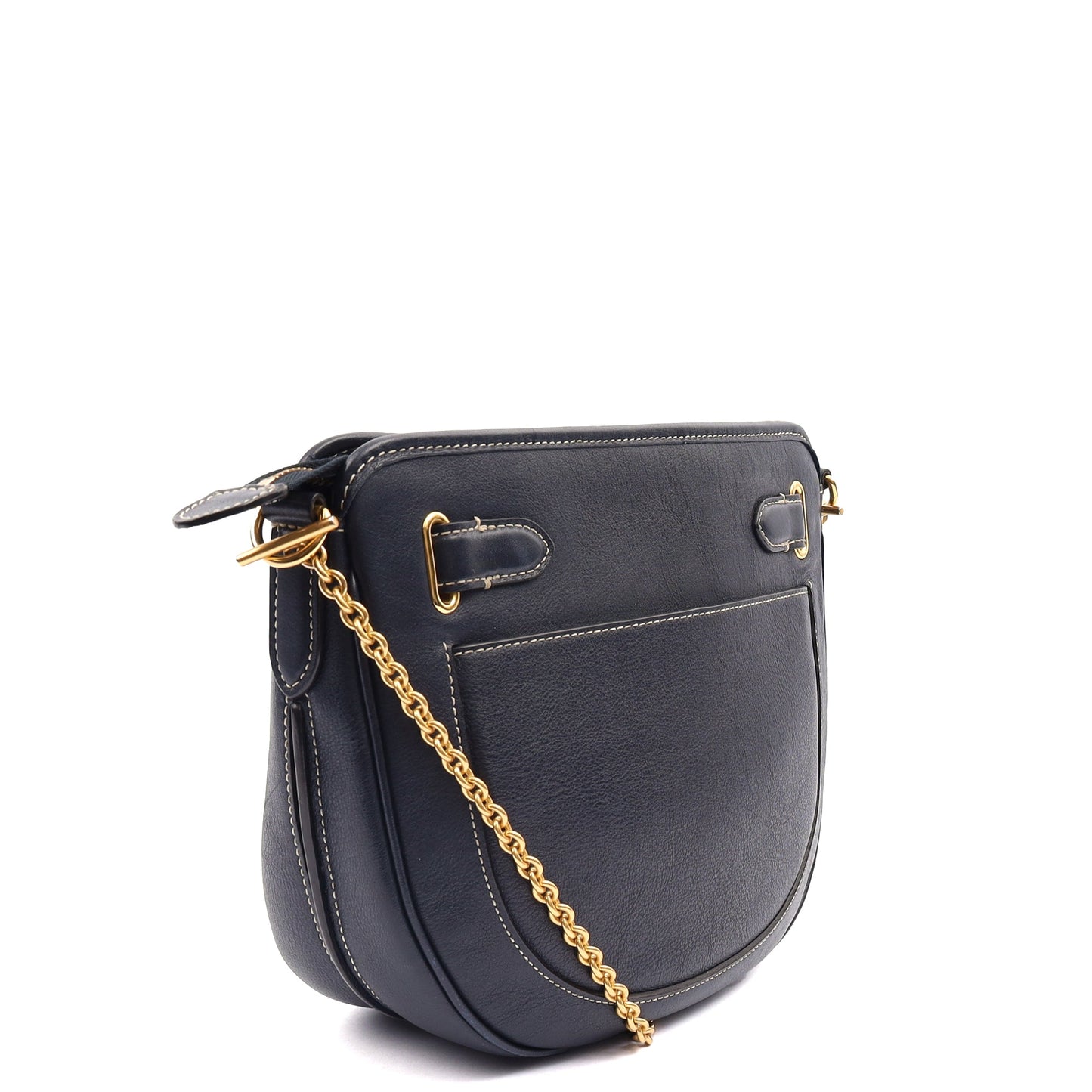 Mulberry Cross Body Brockwell in Navy, Calfskin Leather — Alternate View 8
