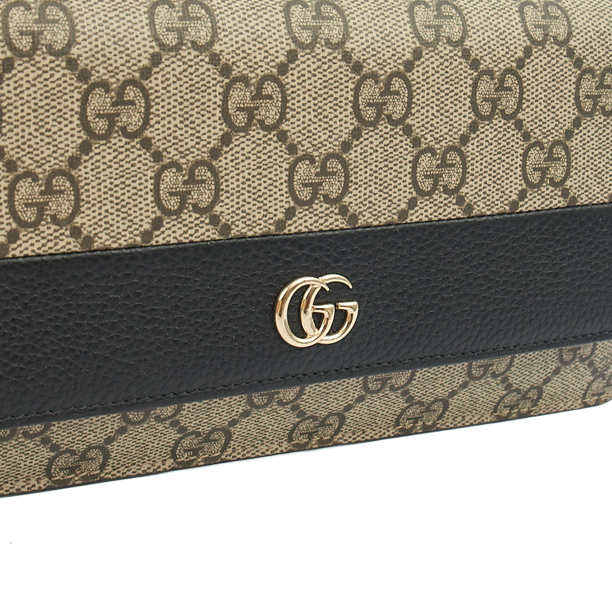 Gucci Purse Wallet in GG Supreme, Leather — Alternate View 13