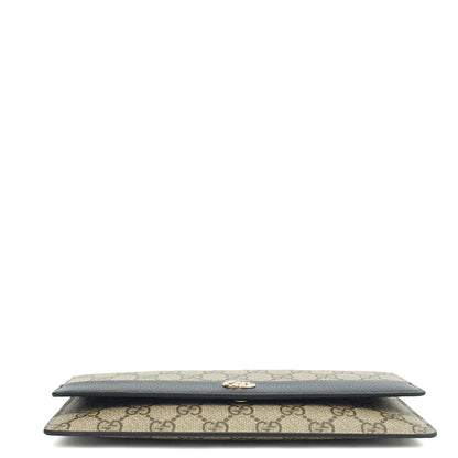 Gucci Purse Wallet in GG Supreme, Leather — Alternate View 12