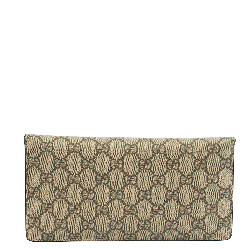 Gucci Purse Wallet in GG Supreme, Leather — Alternate View 11