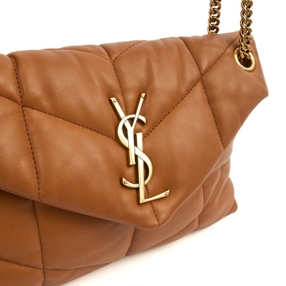 Saint Laurent Shoulder Bag Puffer - Medium in Brown, Leather — Alternate View 7