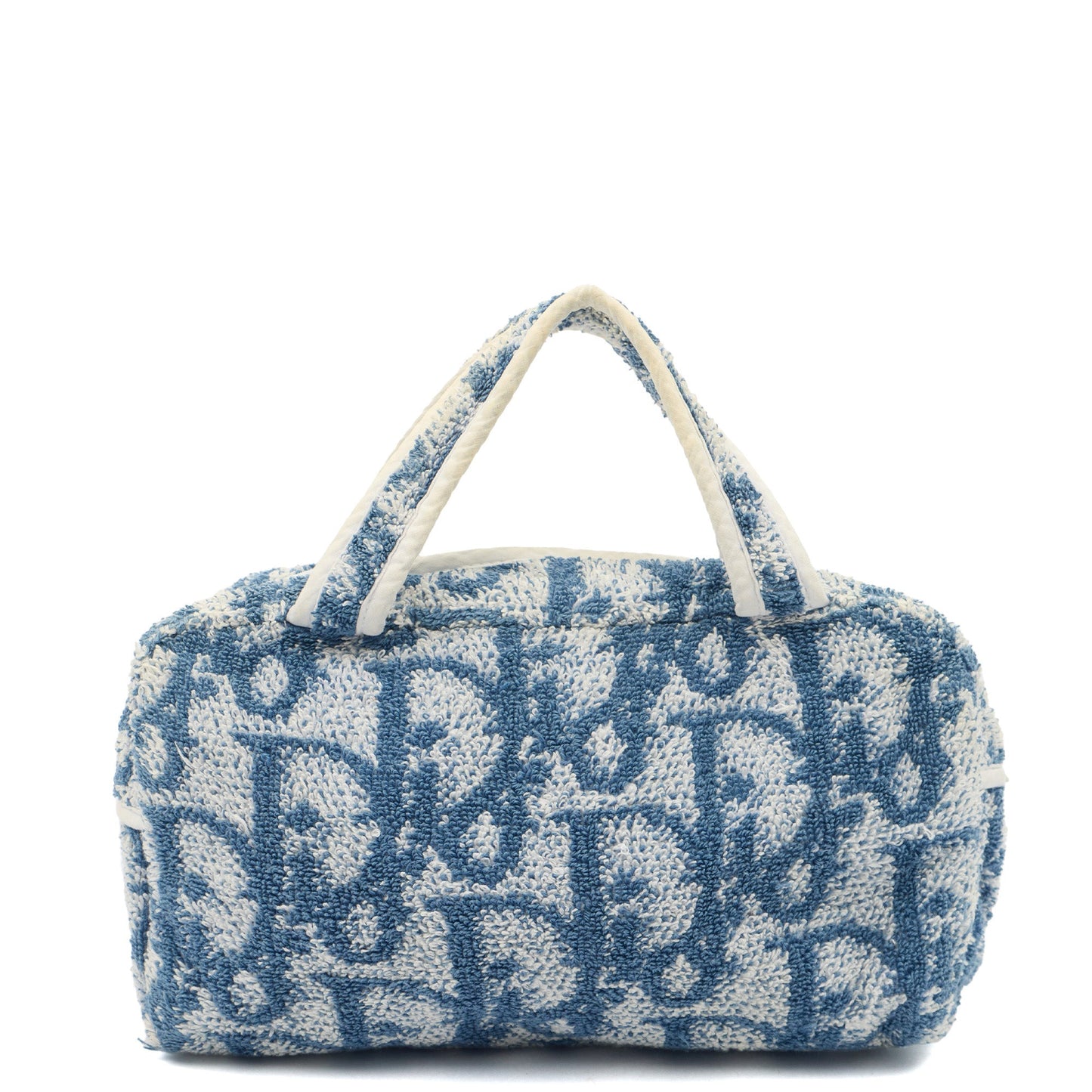 Christian Dior Top Handle Trotter - Mini in Blue, Fabric — Alternate View 15
