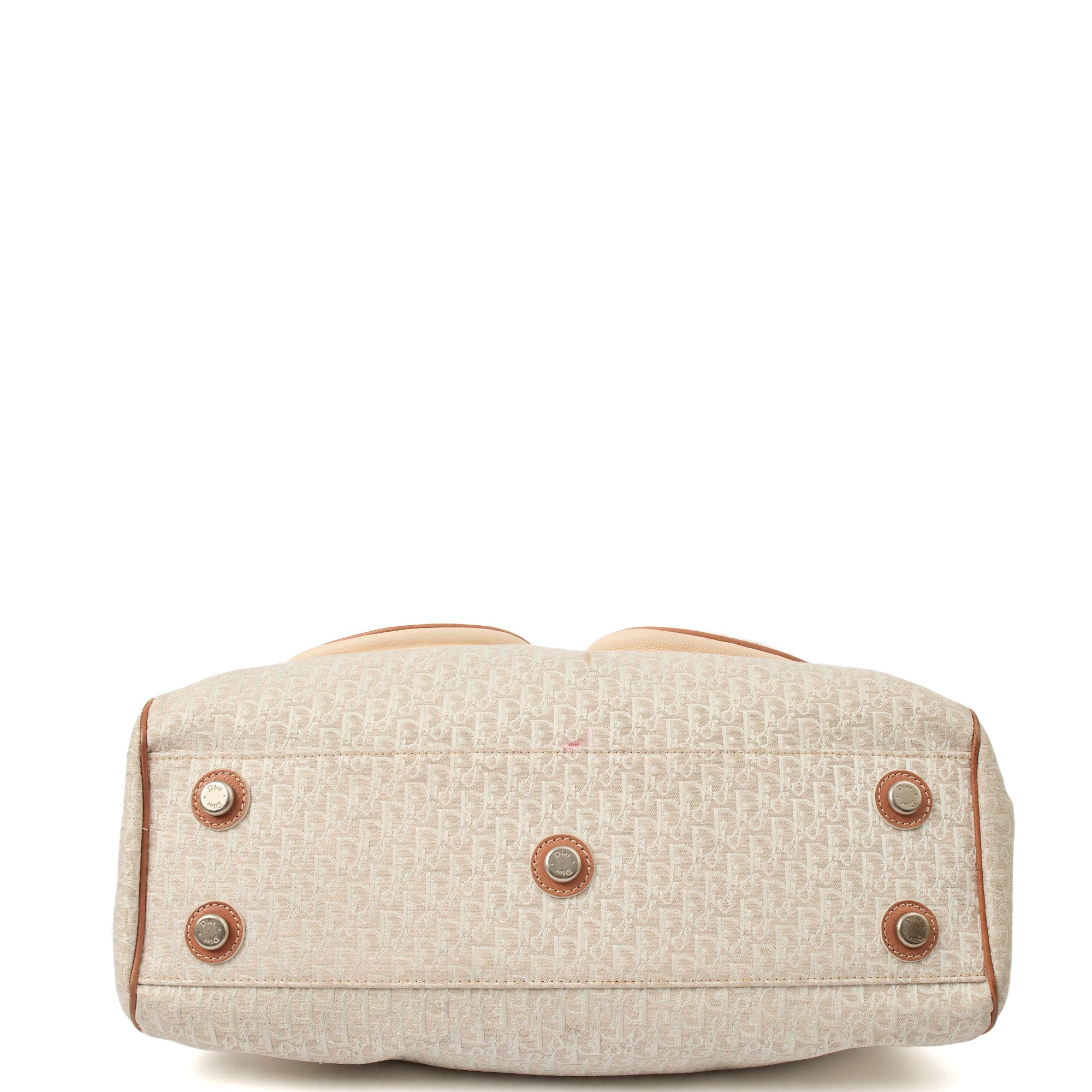 Christian Dior Shoulder Bag My Dior Frame Bag in Neutral, Fabric — Alternate View 13