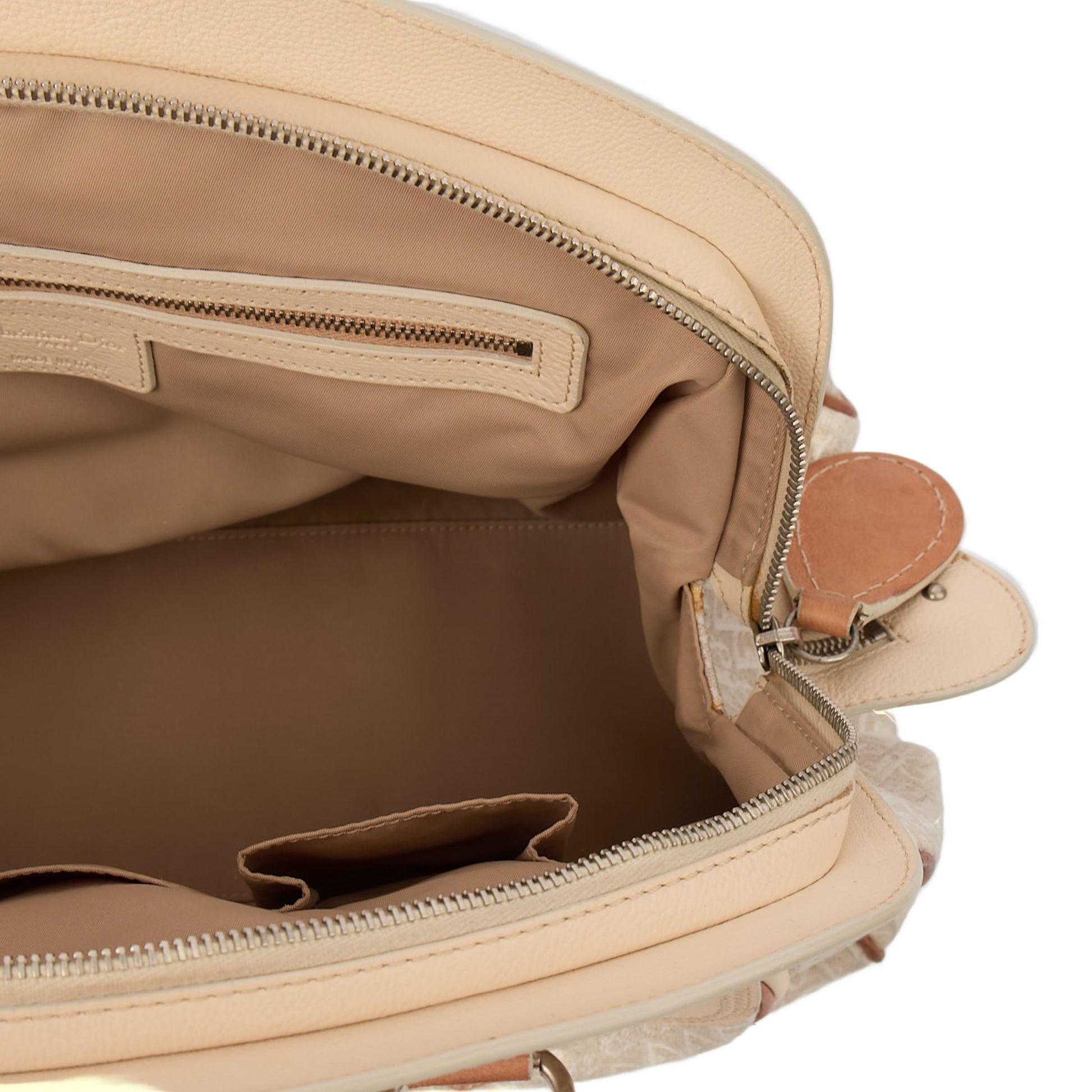 Christian Dior Shoulder Bag My Dior Frame Bag in Neutral, Fabric — Alternate View 16